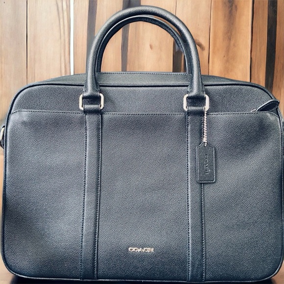 Coach Leather Briefcase | Black
Metropolitan Slim Brief/Laptop Bag - Picture 2 of 13